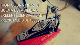 Video thumbnail for PEDAL TAMA IRON COBRA HP 200 by Jorge Rodríguez