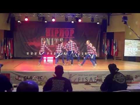 eBDC- Wanname 2nd place 2014 FISAF Hip Hop Unite World Championship- Prága