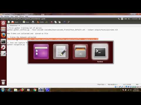 Face recognition and Identification with attendance in python