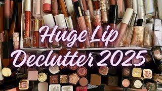 HUGE LIPSTICK COLLECTION & DECLUTTER 2025 | SMITHY SONY