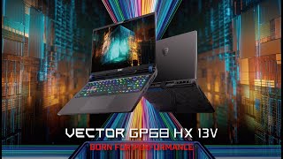  Vector GP68 HX 13V - Born For Performance