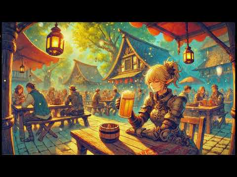 Relaxing Celtic fork Fantasy medieval Tavern Music, sleep/study/relaxing/