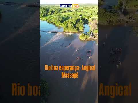 RIO BOA ESPERANÇA, PASSAGEM MOLHADA DA LOCALIDADE ANGICAL, MUNICÍPIO DE MASSAPÊ DO PIAUÍ!