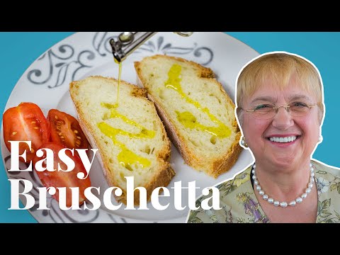 How to Make Authentic Italian Bruschetta with Lidia Bastianich | Chowhound at Home