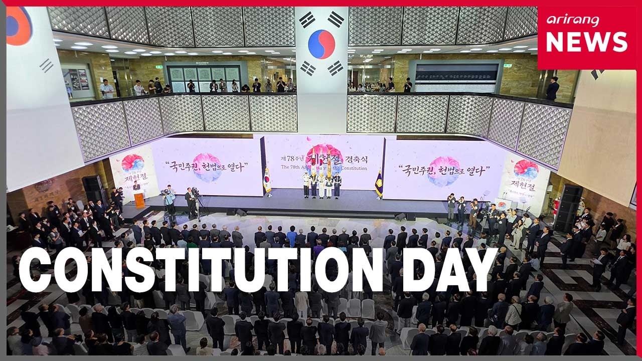 South Korea revives Constitution Day, pushes for constitutional reform protecting overlooked citizens