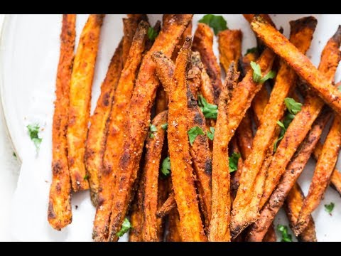 Crispy Oven Baked Sweet Potato Fries