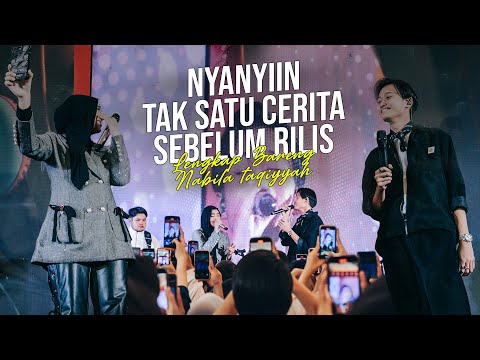 NYANYI TAK SATU CERITA BARENG KA NABILA | Njan Vlog