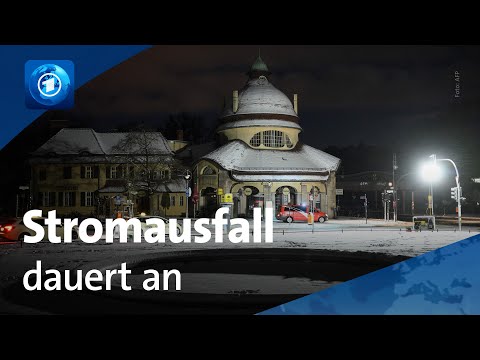 Stromausfall in Berlin dauert an: Erste Haushalte aber wieder am Netz