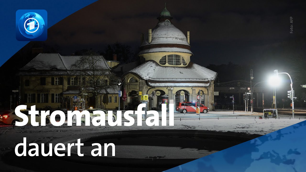 Stromausfall in Berlin dauert an: Erste Haushalte aber wieder am Netz