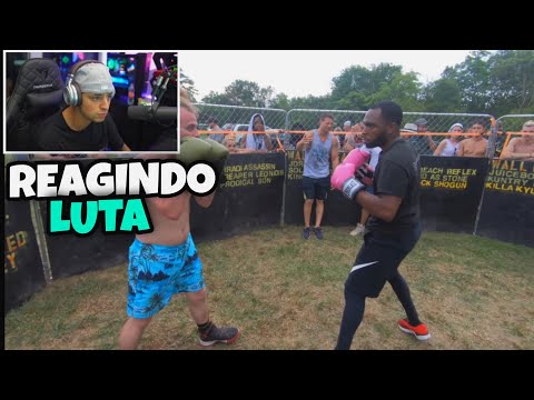 LOUD CORINGA REAGINDO STREETBEEFS THE DEMON vs KONTROLLED KAOZ (STREETBEEFS)