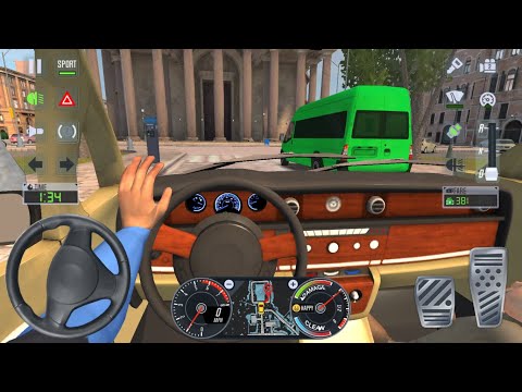 LUXURY CARS FUN UBER DRIVER 🚖💲 City Car Driving Games Android iOS - Taxi Sim 2020 Gameplay