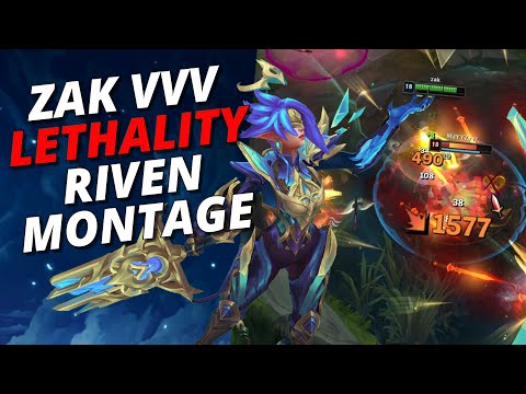 ZAK_VVV - SEASON 14 LETHALITY ONE-SHOT RIVEN MONTAGE