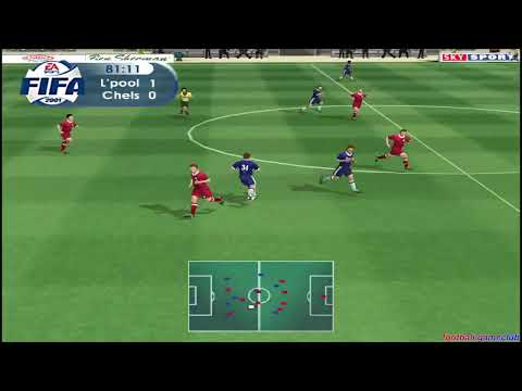 FIFA 2001 - Liverpool VS Chelsea - Gameplay