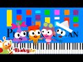 BabyTV Choopies Theme Song Slow Medium 4K Piano Tutorial