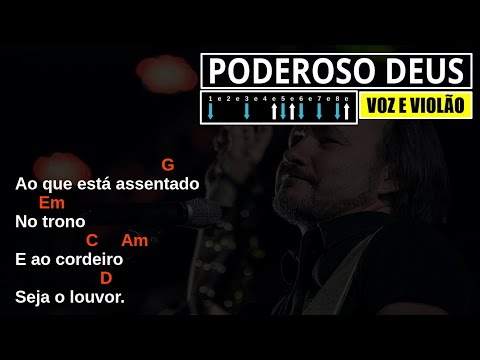 PODEROSO DEUS - David Quinlan "Voz e Violão" | Cifra Simplificada