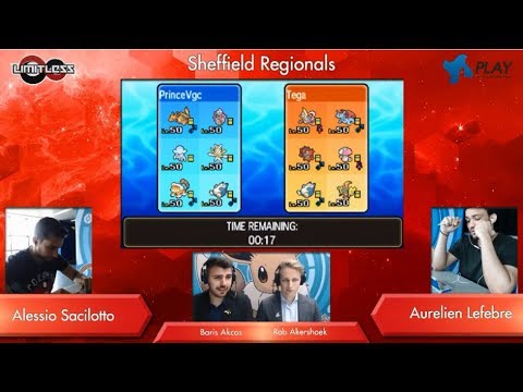 Pokémon VGC 2018 Sheffield Regional Round 6 - Alessio Sacilotto vs Aurelien Lefebre