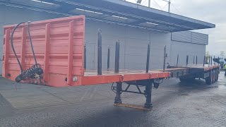 GOLDHOFER SPZ-L4-44/80 4 axles 4x Lenkachse Ausziehbar Bis: 19.90m low bed semi-trailer for sale image 4 GOLDHOFER SPZ-L4-44/80 4 axles 4x Lenkachse Ausziehbar Bis: 19.90m low bed semi-trailer image 4