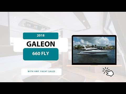Galeon 660 Fly video