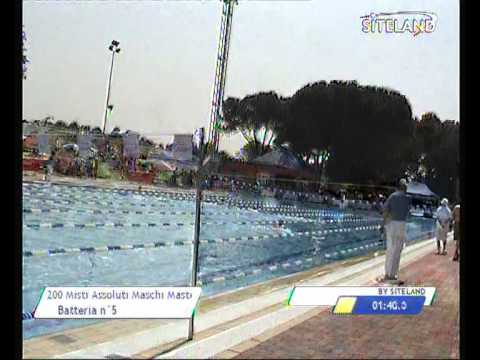 Serie 5 dei 200 Misti  Assoluti Maschi Master - 11 Memorial Andrea Bettiol