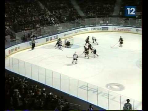 Северсталь - Авангард 20.10.2012: гол Андрея Иванова