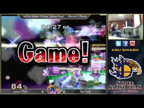 NEOH Melee CS Final - R2 Pool D4 - Joeycrzl (P1) vs Sp1nda (P4)