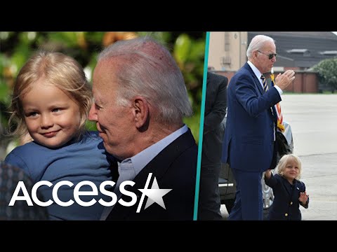 President Joe Biden Twins With 2-Year-Old Grandson Beau