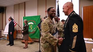 CJTF-HOA Task Force Wolfhound Naturalization ceremony March 2023