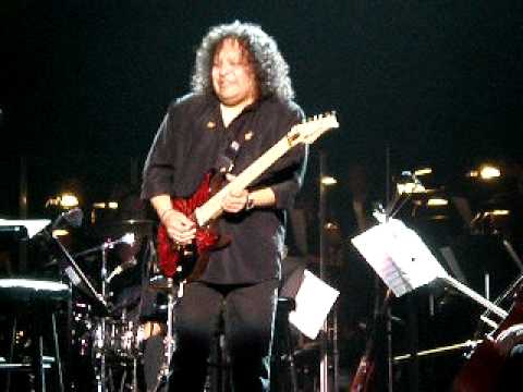 George Cintron shredding during Music of Led Zep Guitar Solo