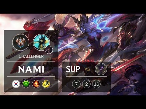 Nami Support vs Alistar - KR Challenger Patch 9.5
