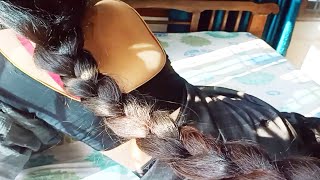 Download lagu Black long hair beauty of Indian rapunzels 💕 mp3