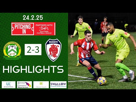 Roberts rallies Rouslers with late winner | Barwell 2-3 Bromsgrove Sporting