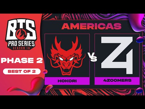 Hokori vs 4 Zoomers Game 2 - BTS Pro Series 10 AM: Phase 2 w/ KMart & ET