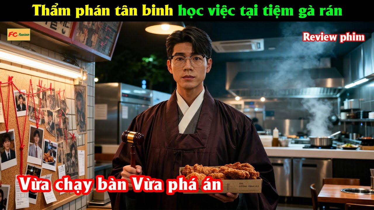 Thẩm phán tân binh học việc tại tiệm gà rán - Review phim Hàn