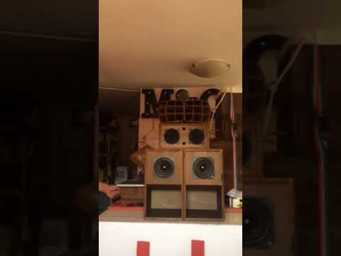 M&C Mini Sound System 12V play "Natural Tribulation ft Black Omolo- Streamers Meditation
