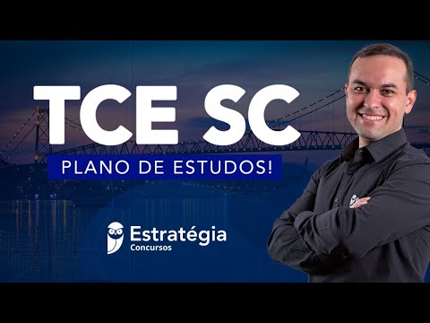 Concurso TCE SC - Plano de Estudos
