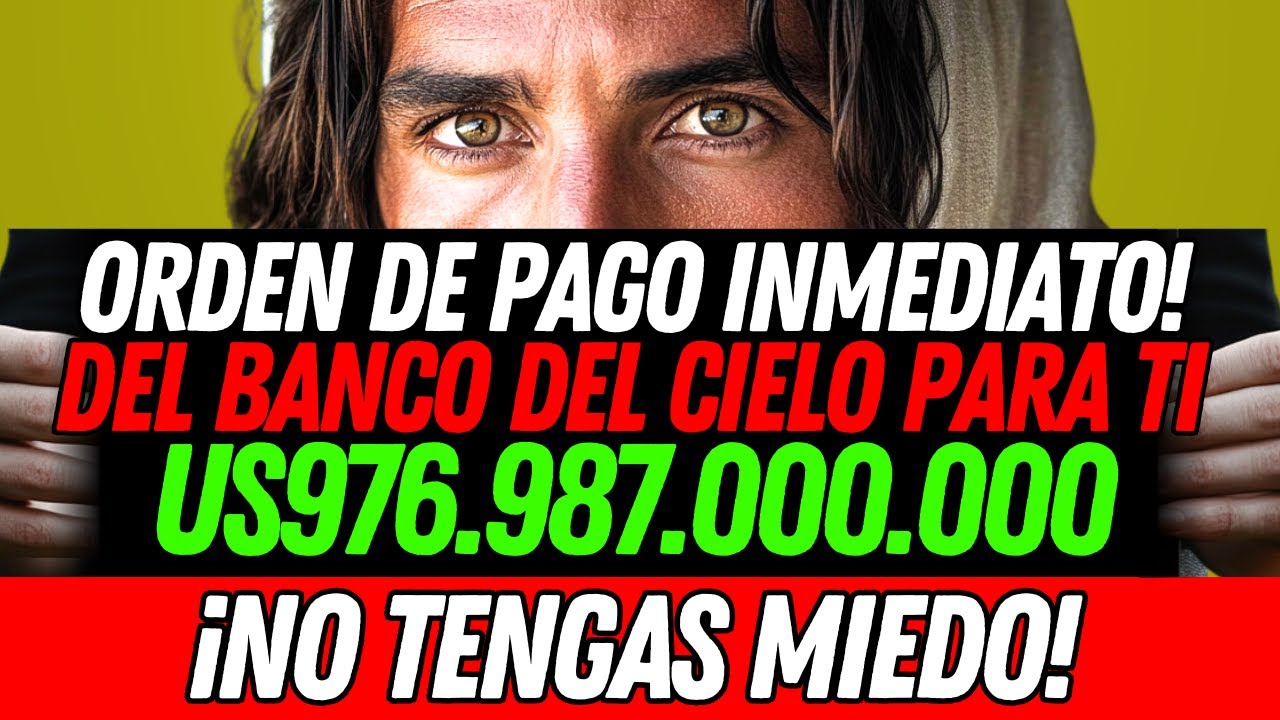 DIOS DICE: URGENTE ORDEN DE PAGO INMEDIATO! TU VIDA FINANCIERA ESTÁ A PUNTO DE DAR UN GIRO INCREÍBLE