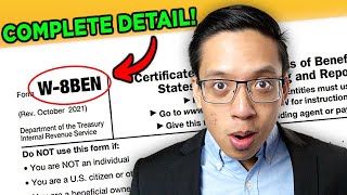 Complete Guide to Filling Out the W-8BEN Form (2025 Updated Version)