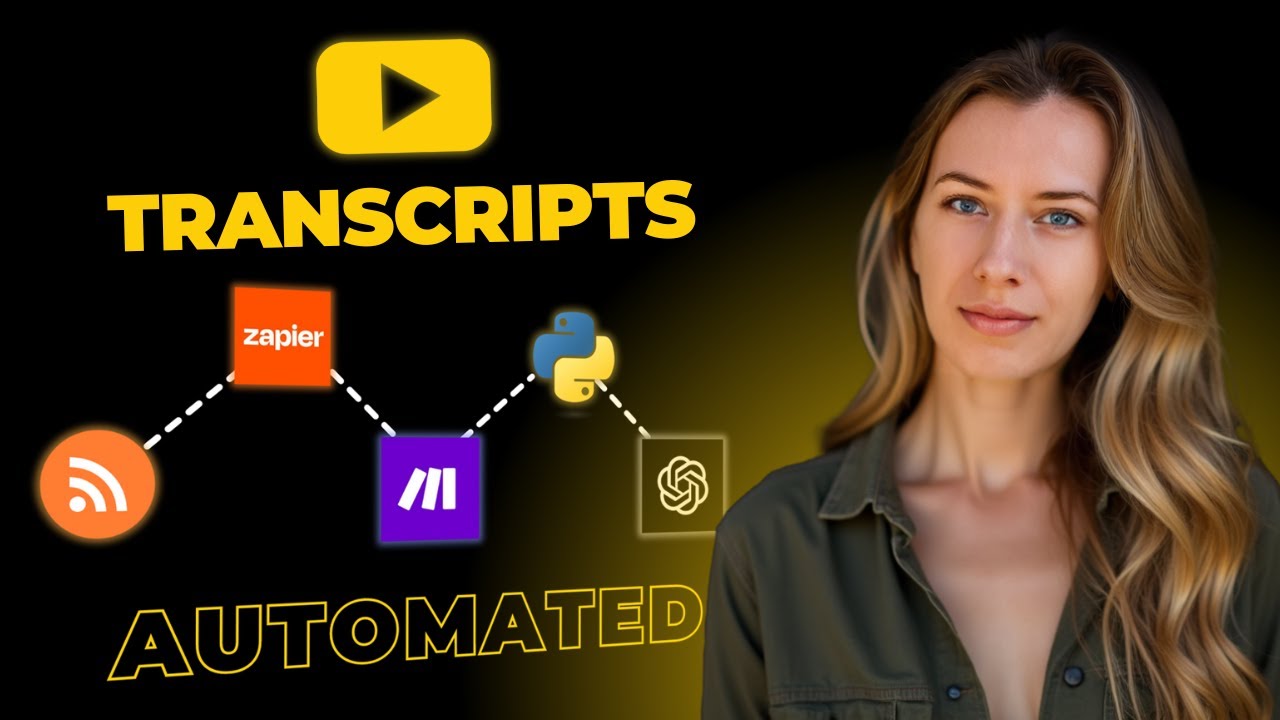 Scrape, Transcribe and Summarize YouTube videos on Autopilot🚀 (with Zapier, Make.com, Python)