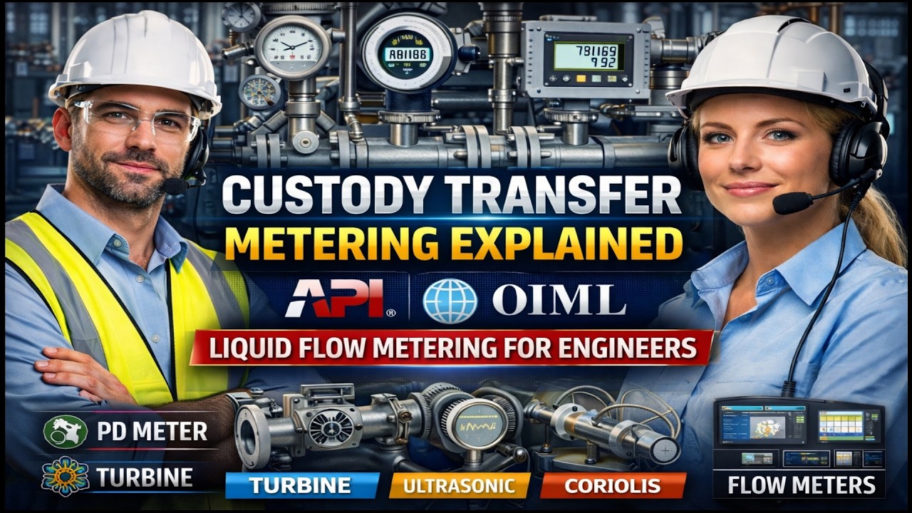 Custody Transfer Metering Explained - API, OIML & Flow Meter Standards