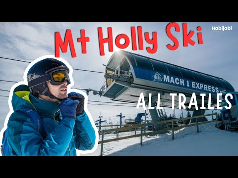 Mt. Holly Ski Resort - All Trails GoPro POV | Epic Snowboarding & Skiing Adventure