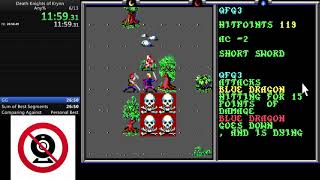 Advanced Dungeons &amp; Dragons: Death Knights of Krynn, Any% in 25:04 by davidtki