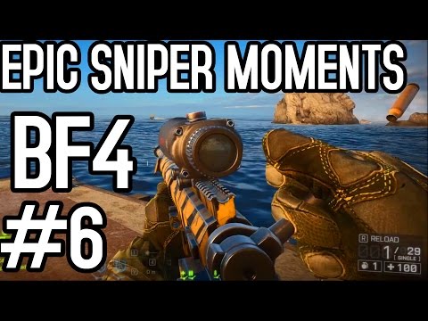 Epic Sniper Moments Battlefield 4 #6 Back to BF4!