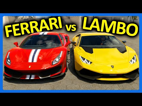 The Crew Motorfest Let's Play : FERRARI vs LAMBORGHINI!! (Part 4)
