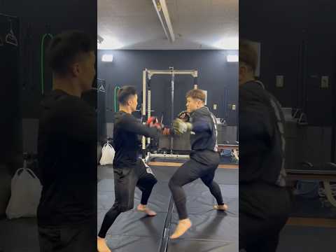 ジャブに対するパーリングが大きい時はジャブフェイントからフック #mma #格闘技 #rizin #ufc #one #boxing #キックボクシング #空手 #柔術 #合気道 #護身術 #喧嘩