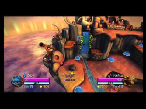 Skylanders PvP Skygem Master Series 2 Zap vs. Bash