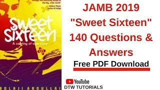 Sweet Sixteen 140 Questions &amp; Answers (Free PDF Download)