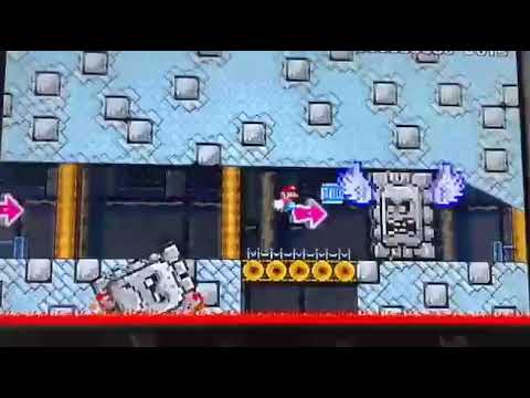 Super Mario maker 2 (Speedrun) 20 second Run POW-On/Off-Block [19:860]