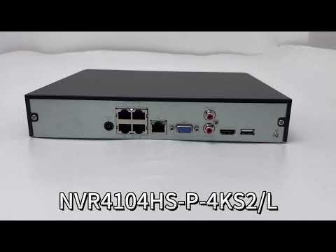 Dahua Dhi-Nvr1104Hs-S3/H 4Ch Nvr