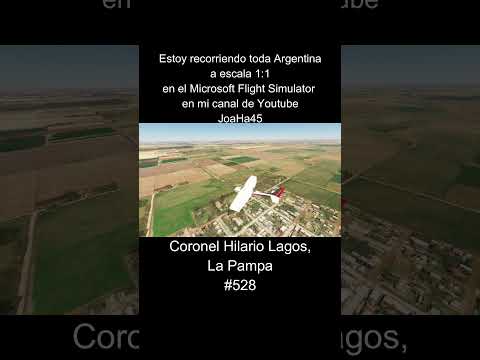 Comenten por donde quieren que pase 🇦🇷 #coronelhilariolagos #lapampa #argentina #msfs2020