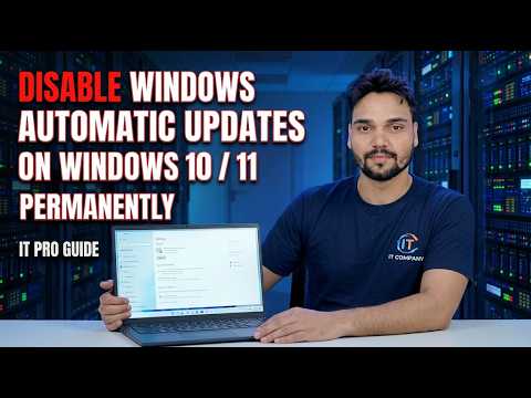 Disable Windows Automatic Updates | Windows 10 & 11 Tutorial